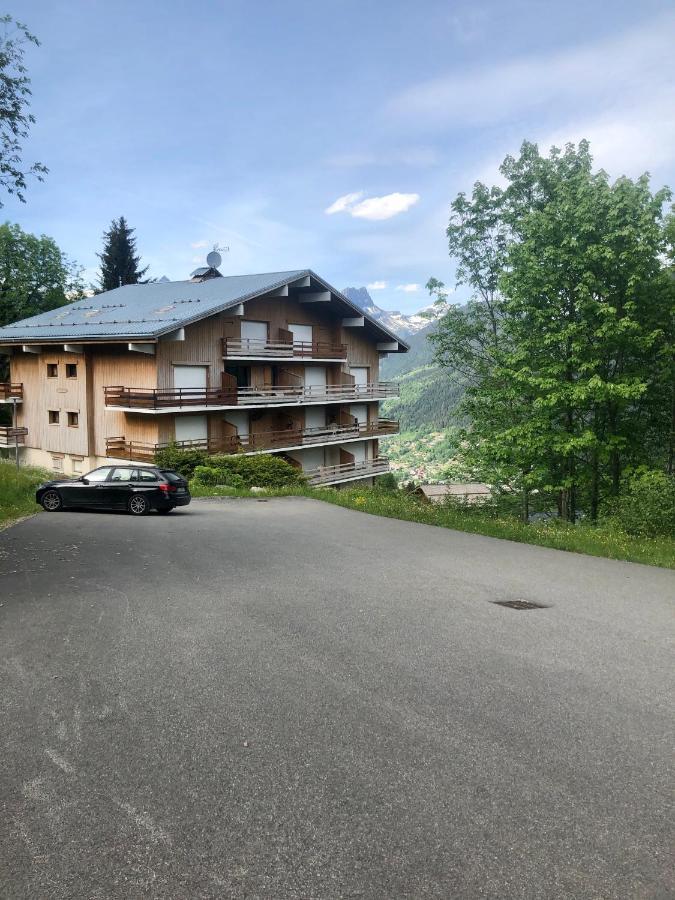 Studio Turquoise Quartier Grattague Vue Montblanc 圣热尔韦莱班 外观 照片