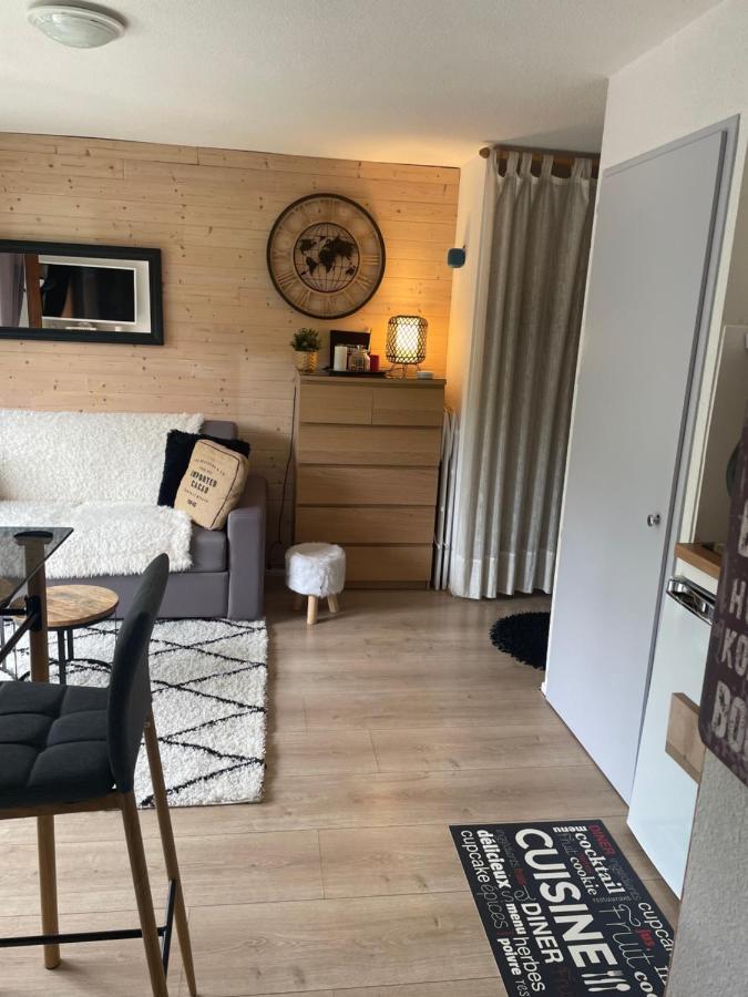 Studio Turquoise Quartier Grattague Vue Montblanc 圣热尔韦莱班 外观 照片